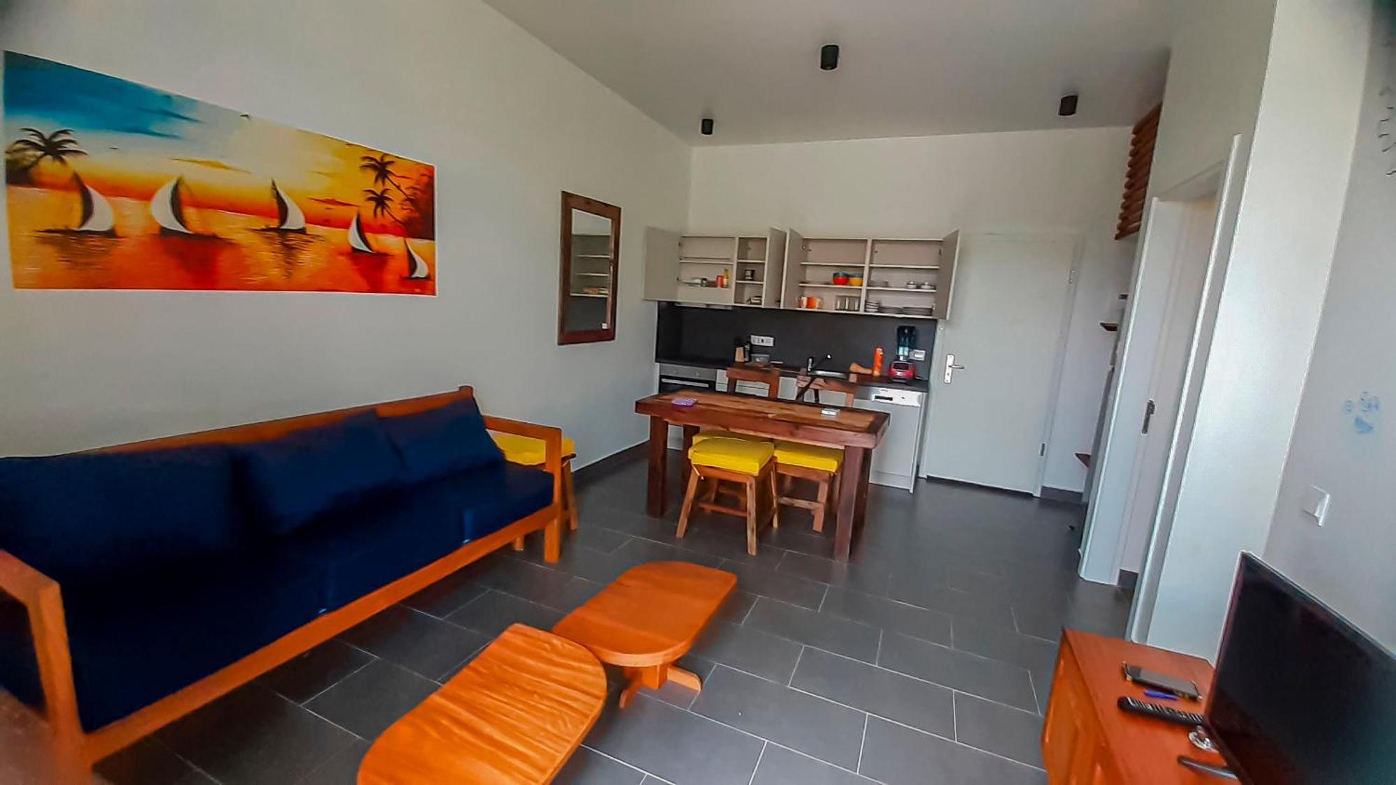 In Africa, Seaside Serenity At Apartment Paje